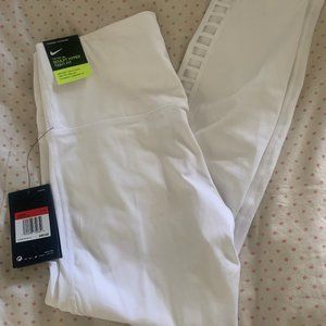 Nike White High Rise Leggings